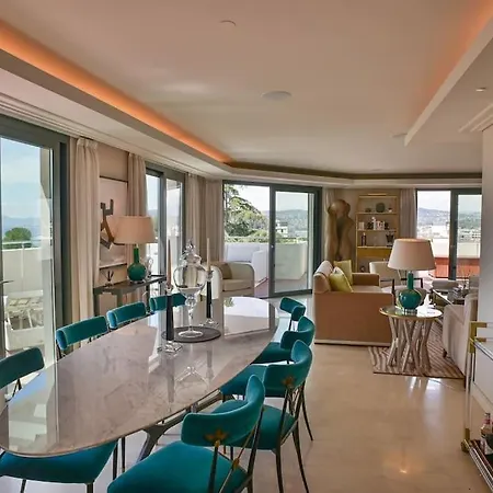 Апартаменти Penthouse 3 Beds, Private Pool, Parc Du Cap Антіб