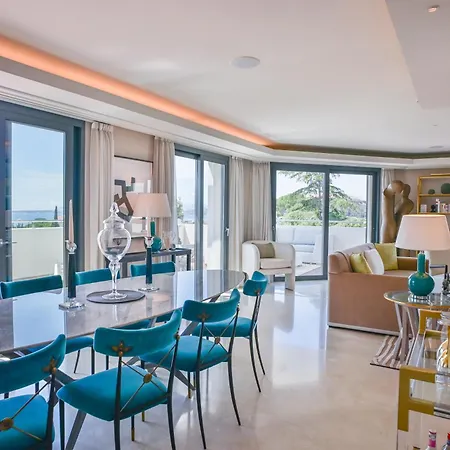 Penthouse 3 Beds, Private Pool, Parc Du Cap Апартаменти Антіб
