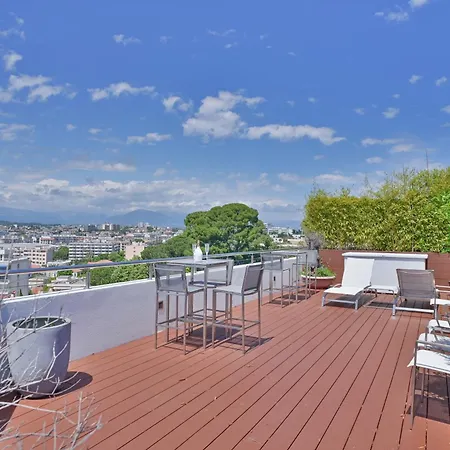 Penthouse 3 Beds, Private Pool, Parc Du Cap * Антіб