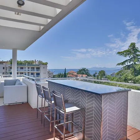 Апартаменты Penthouse 3 Beds, Private Pool, Parc Du Cap *