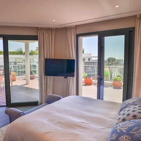 Penthouse 3 Beds, Private Pool, Parc Du Cap Антіб